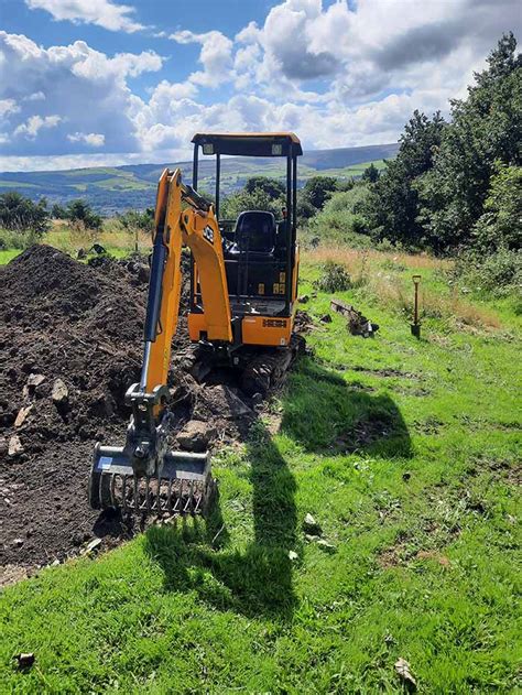 mini digger and driver hire birmingham|mini excavator hire with operator.